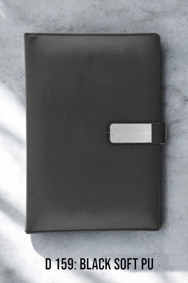 Black Soft PU Dairy - D159
