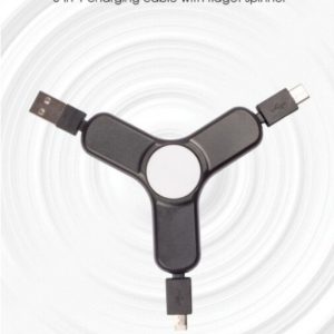 Charging cable with fidget spinner - HUECC-009