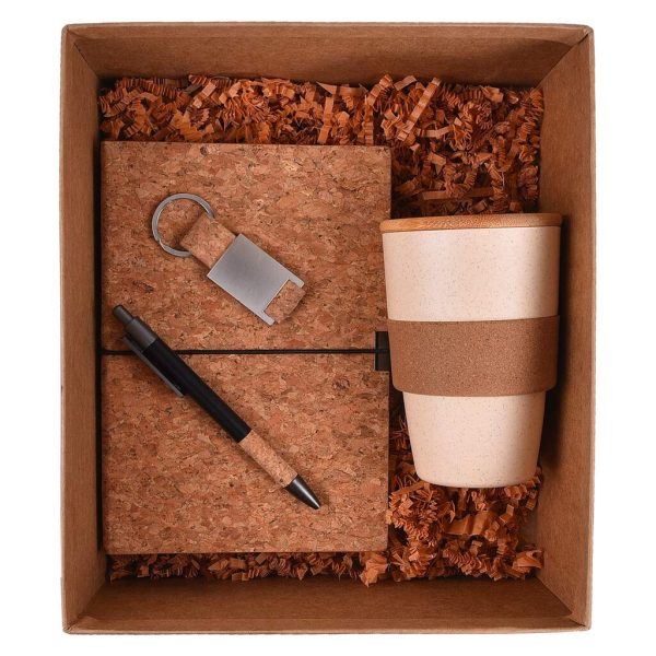 Eco friendly - Eco Cork Hamper Bottle - HUEEF-002