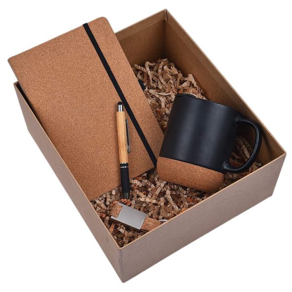 Eco friendly - Corky Mug Hamper - HUEEF-007