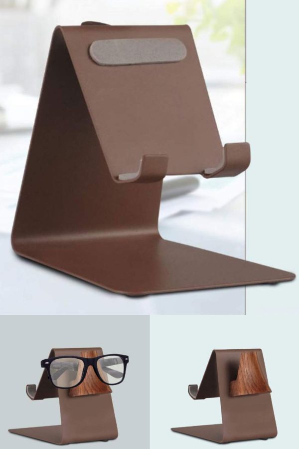Premium Mobile Holder with Spectacle holder - HUEMAMS-009