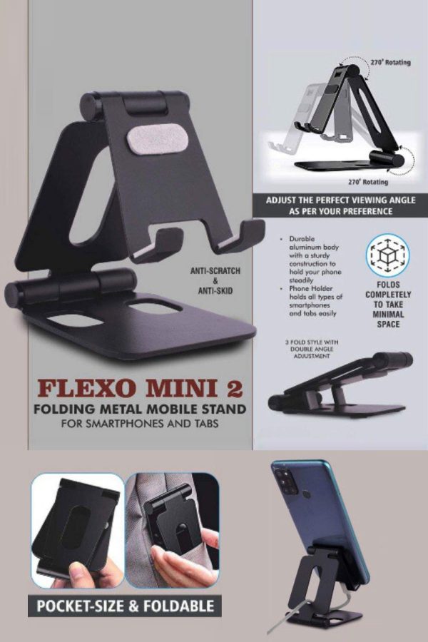 Mobile stand with 2 level Angle adjustment - HUEMAMS-012