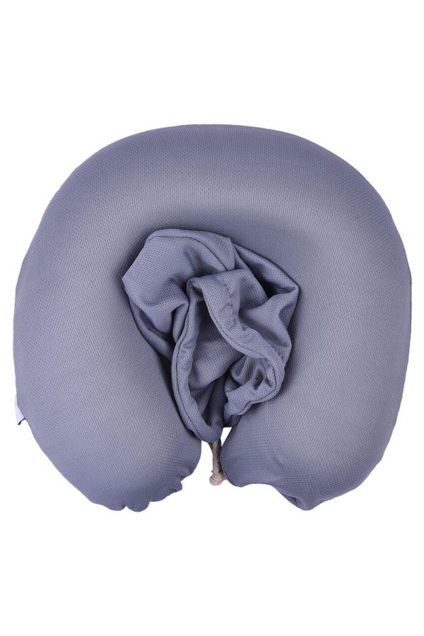 Memory foam neck pillow with hoodie - HUENP-002 - Image 3