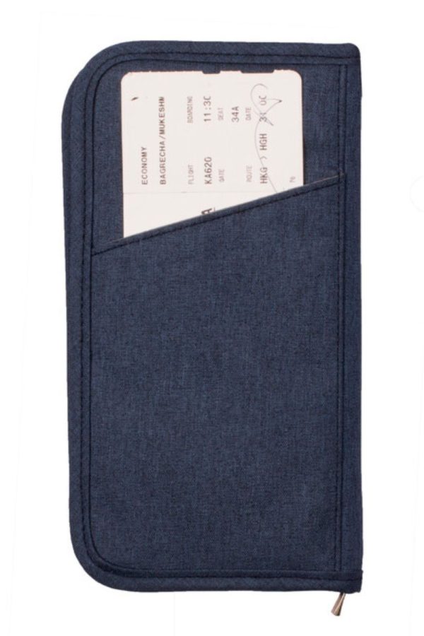 Premium denim finish Passport Cover - HUEPC-002 - Image 3
