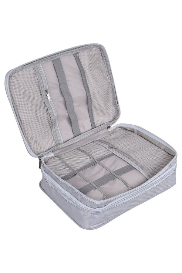 Polyester faux leather Travel Pouches - HUETP-002 - Image 3
