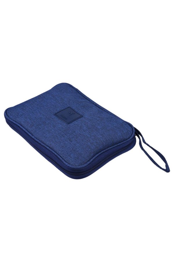 Premium Denim Finish Travel Pouches - HUETP-008