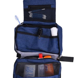 Premium Denim Finish Travel Pouches - HUETP-009