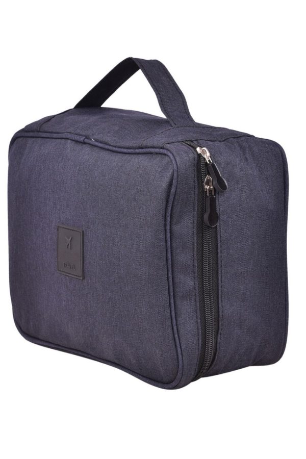 Premium Denim Finish Travel Pouches - HUETP-011
