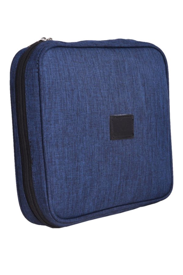 Premium Denim Finish Travel Pouches - HUETP-012