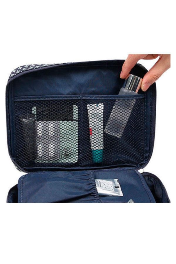Premium Denim Finish Travel Pouches - HUETP-013