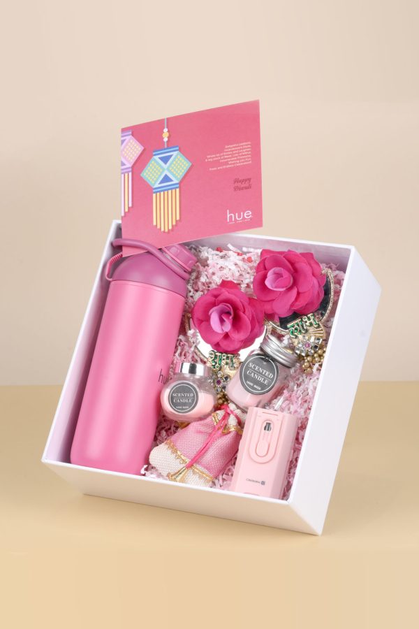 Sophisticated white gift box - HUEFG-019
