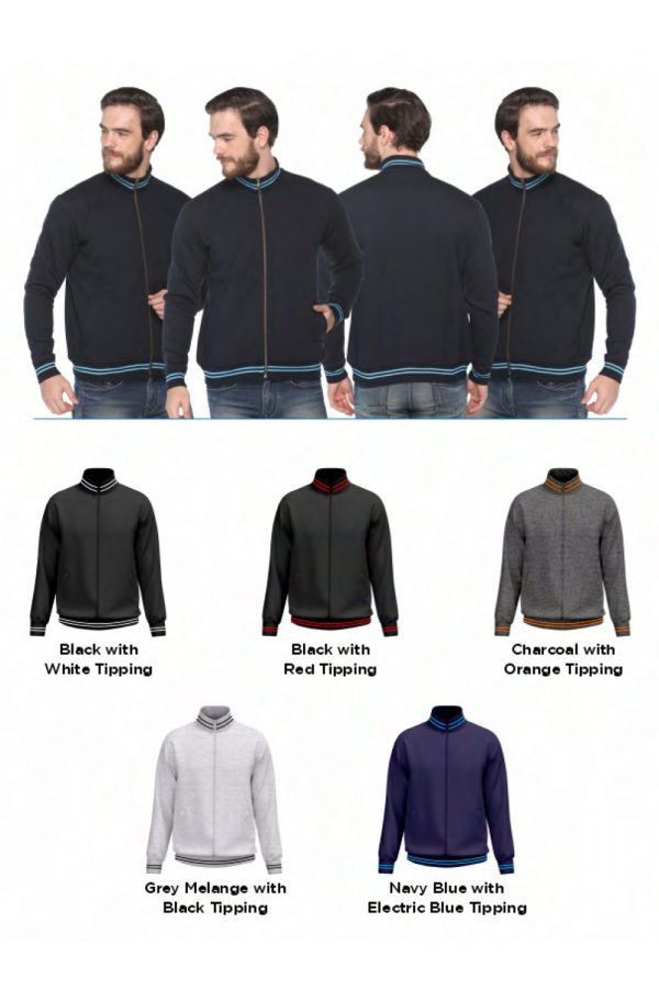 Zero Degree Turtle Neck Sweatshirt - HUEHJS-12 - Image 2