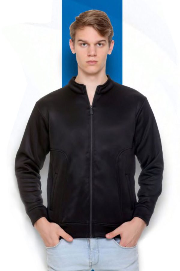Full Sleeve Bonded Fleece Jacket- HUEHJS-20