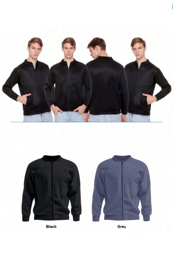 Full Sleeve Bonded Fleece Jacket- HUEHJS-20 - Image 2