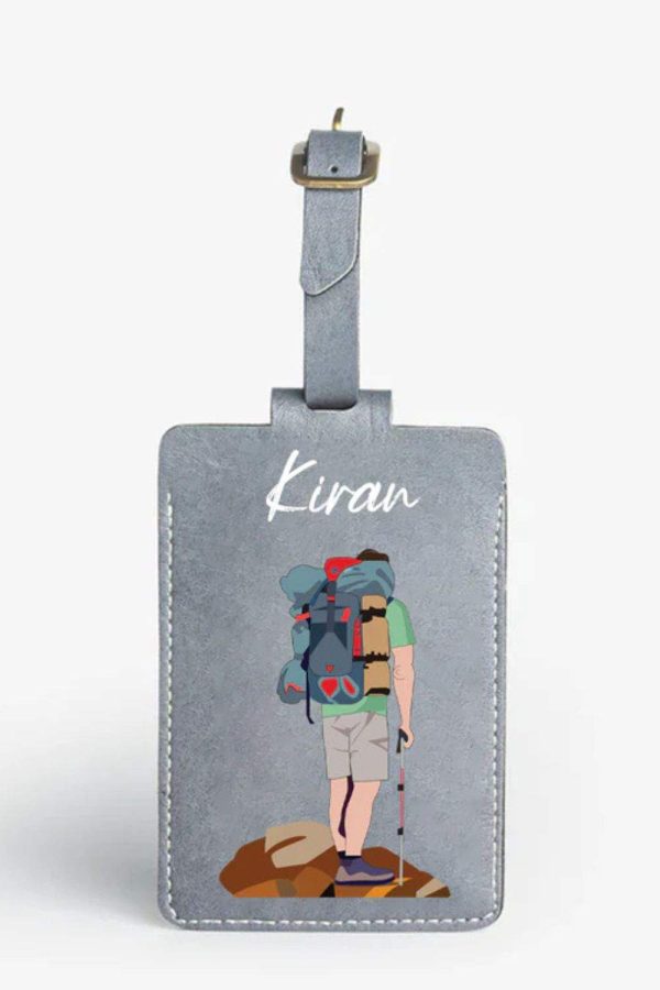 Leather Luggage Tag - HUE-LT-003