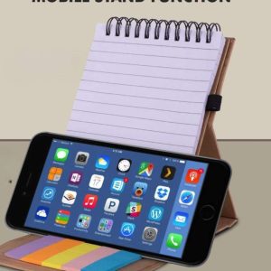 Folding writing pad with sticky notes - HUESN-004