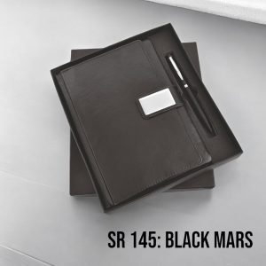 Black Mars Diary Pen Set - SR-145