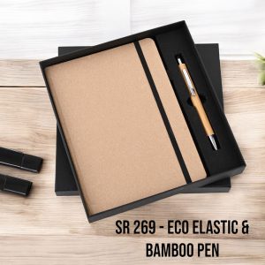 Eco Elastic & Bamboo Pen - SR-269