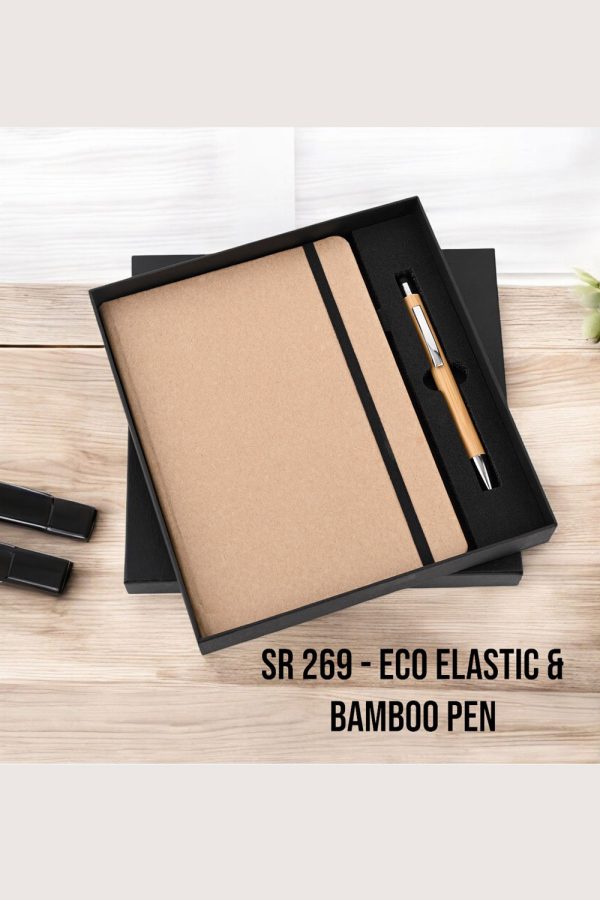 Eco Elastic & Bamboo Pen - SR-269