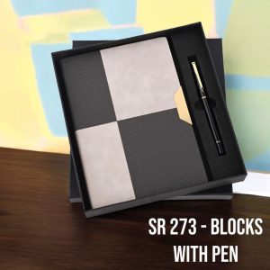 Blocks With Pen - SR-273