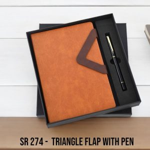 Triangle Flap With Pen - SR-274
