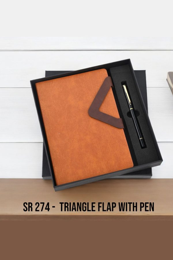 Triangle Flap With Pen - SR-274