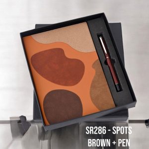 Spots Brown + Pen - SR-286