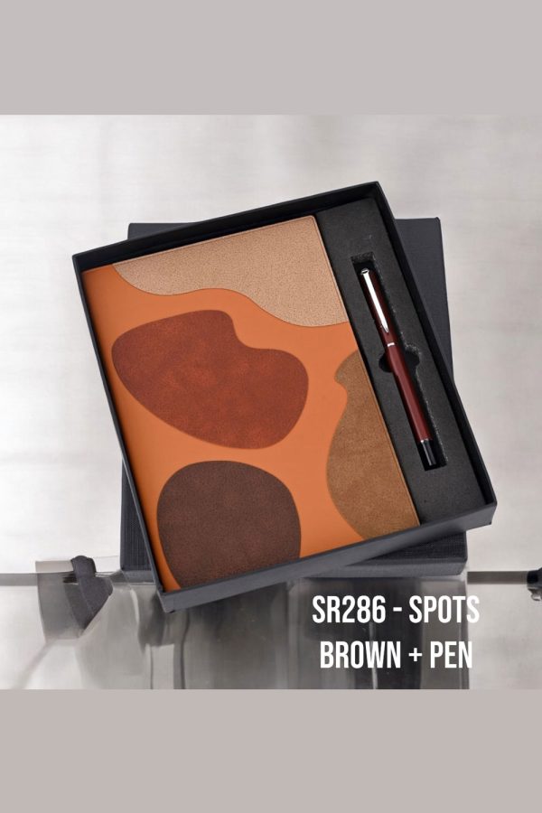 Spots Brown + Pen - SR-286
