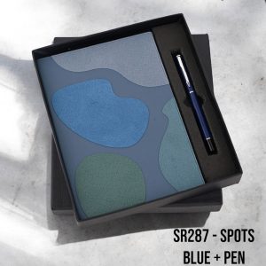 Spots Blue + Pen - SR-287