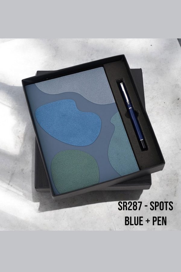 Spots Blue + Pen - SR-287