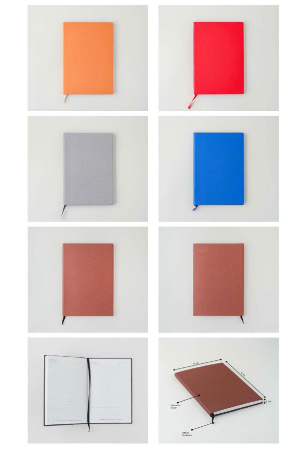A5 Leatherette Dairy - V-703