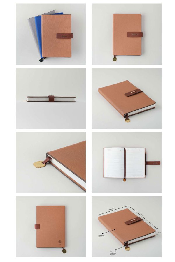 A5 Leatherette Dairy - V-708