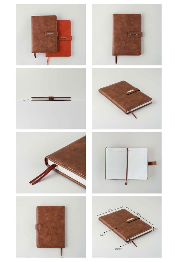 A5 Leatherette Dairy - V-714