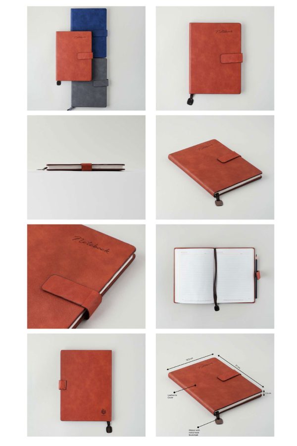 A5 Leatherette Dairy - V-717