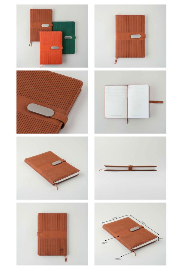 A5 Leatherette Dairy - V-718