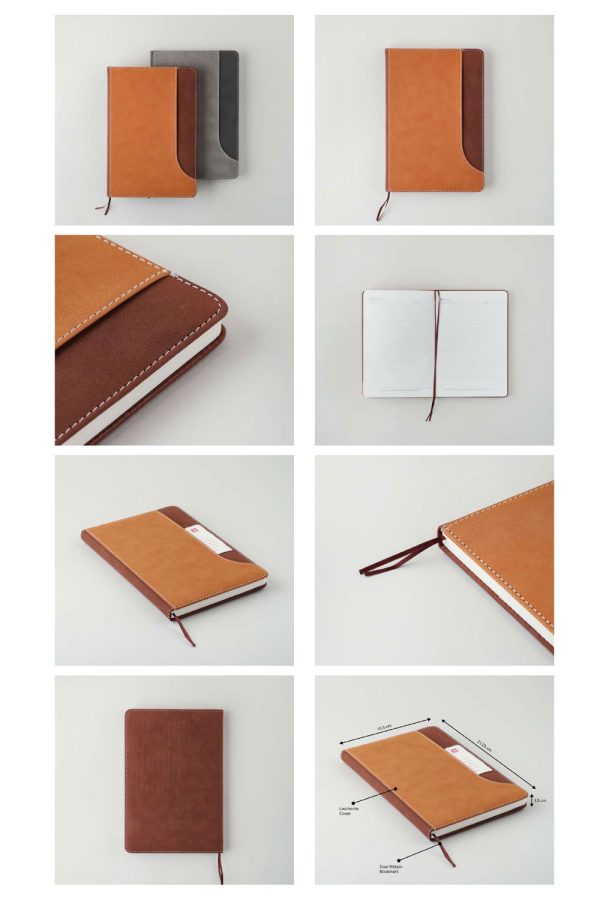 A5 Leatherette Dairy - V-719