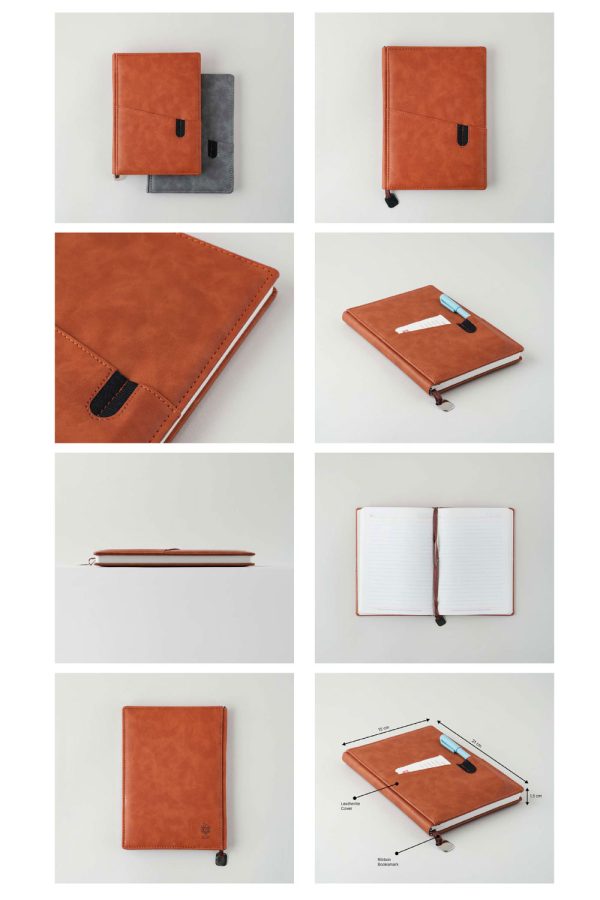 A5 Leatherette Dairy - V-721