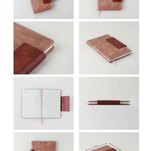 A5 Leatherette Dairy - V-722