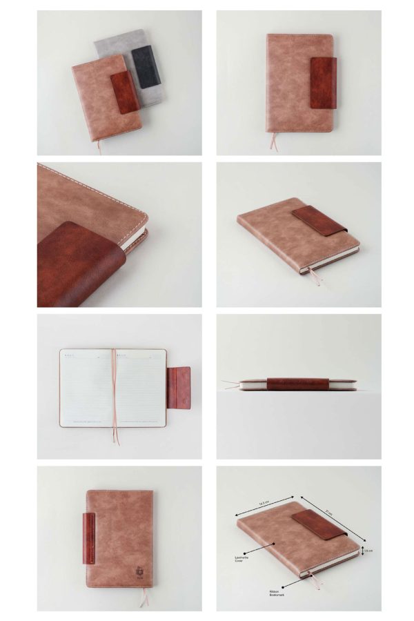 A5 Leatherette Dairy - V-722