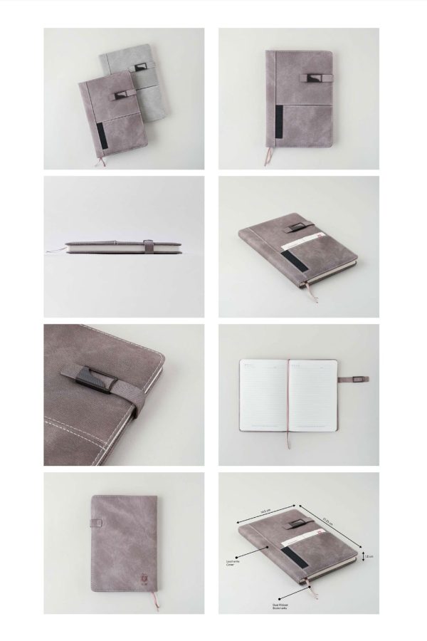 A5 Leatherette Dairy - V-723