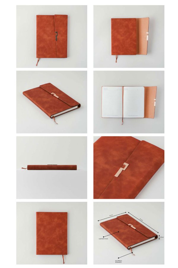 A5 Leatherette Dairy - V-724