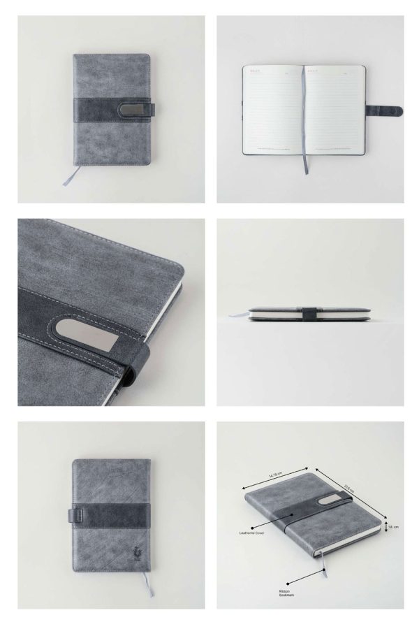 A5 Leatherette Dairy - V-727