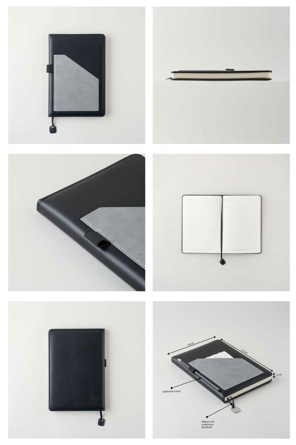 A5 Leatherette Dairy - V-747
