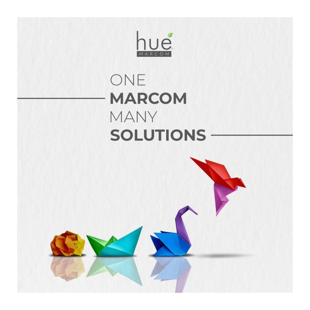 Instagram post from hue_marcom. This post is in position 3.